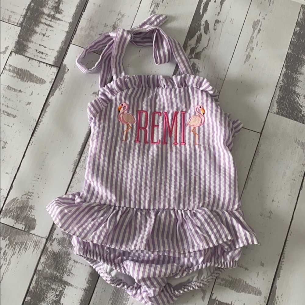 Personalized swimsuit brand new